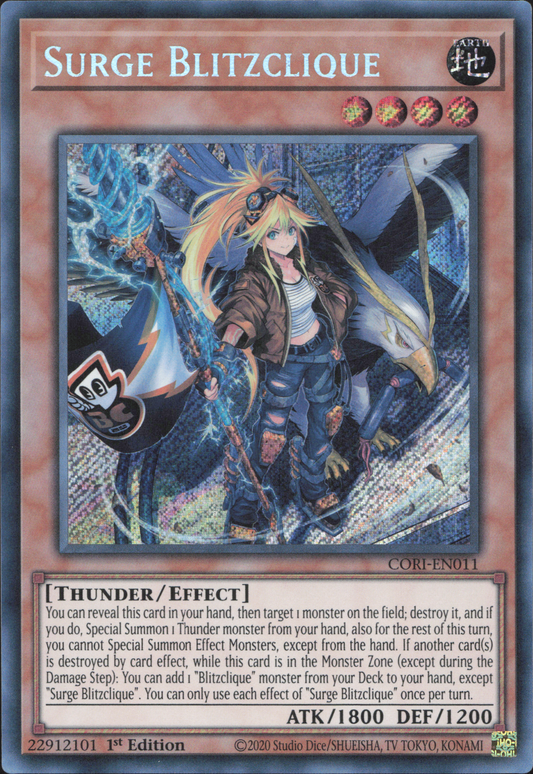 Surge Blitzclique (V.1 - Secret Rare)