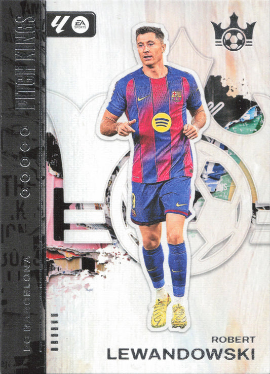 Robert Lewandowski Base Panini Pitch Kings La Liga
