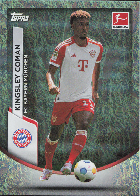 Kingsley Coman Base Topps Jade Bundesliga