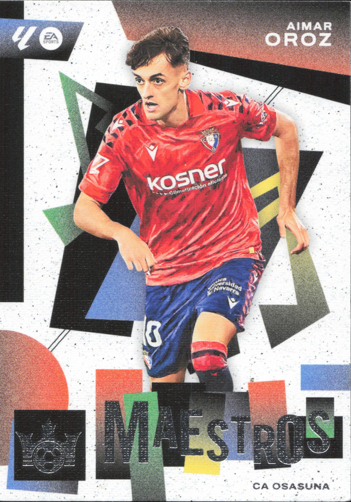 Aimar Oroz Maestros Panini Pitch Kings La Liga