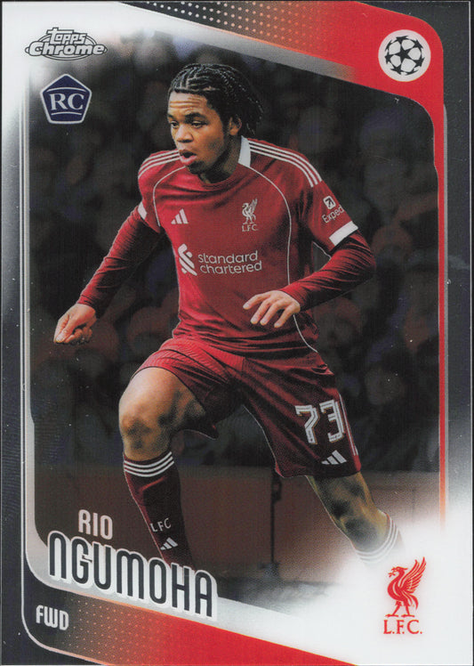 Rio Ngumoha Rookie Base Topps Chrome UCC