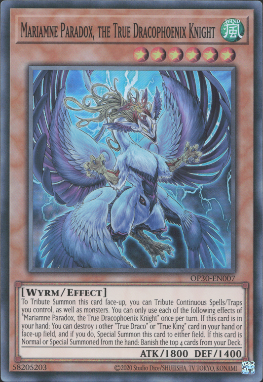 Mariamne Paradox, the True Dracophoenix Knight