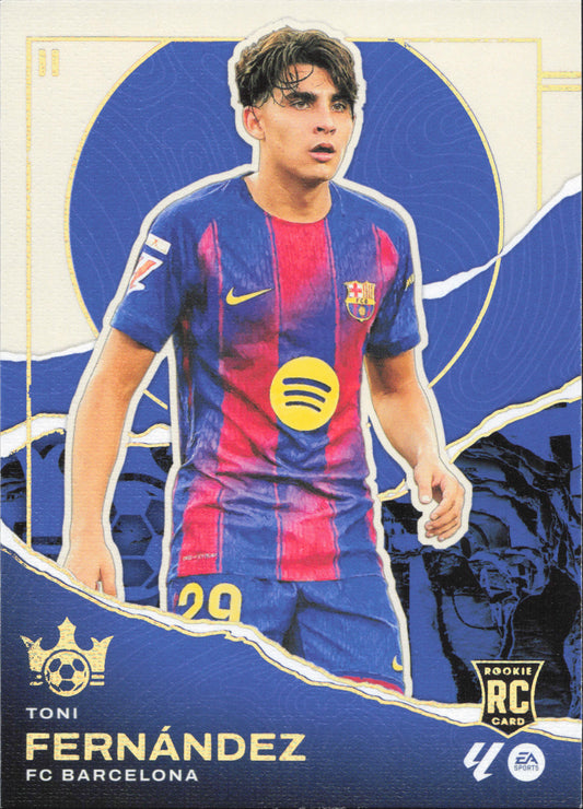 Toni Fernandez Rookie Panini Pitch Kings La Liga