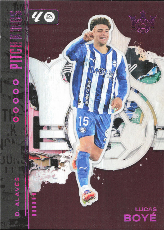 Lucas Boye Numbered /99 Panini Pitch Kings La Liga