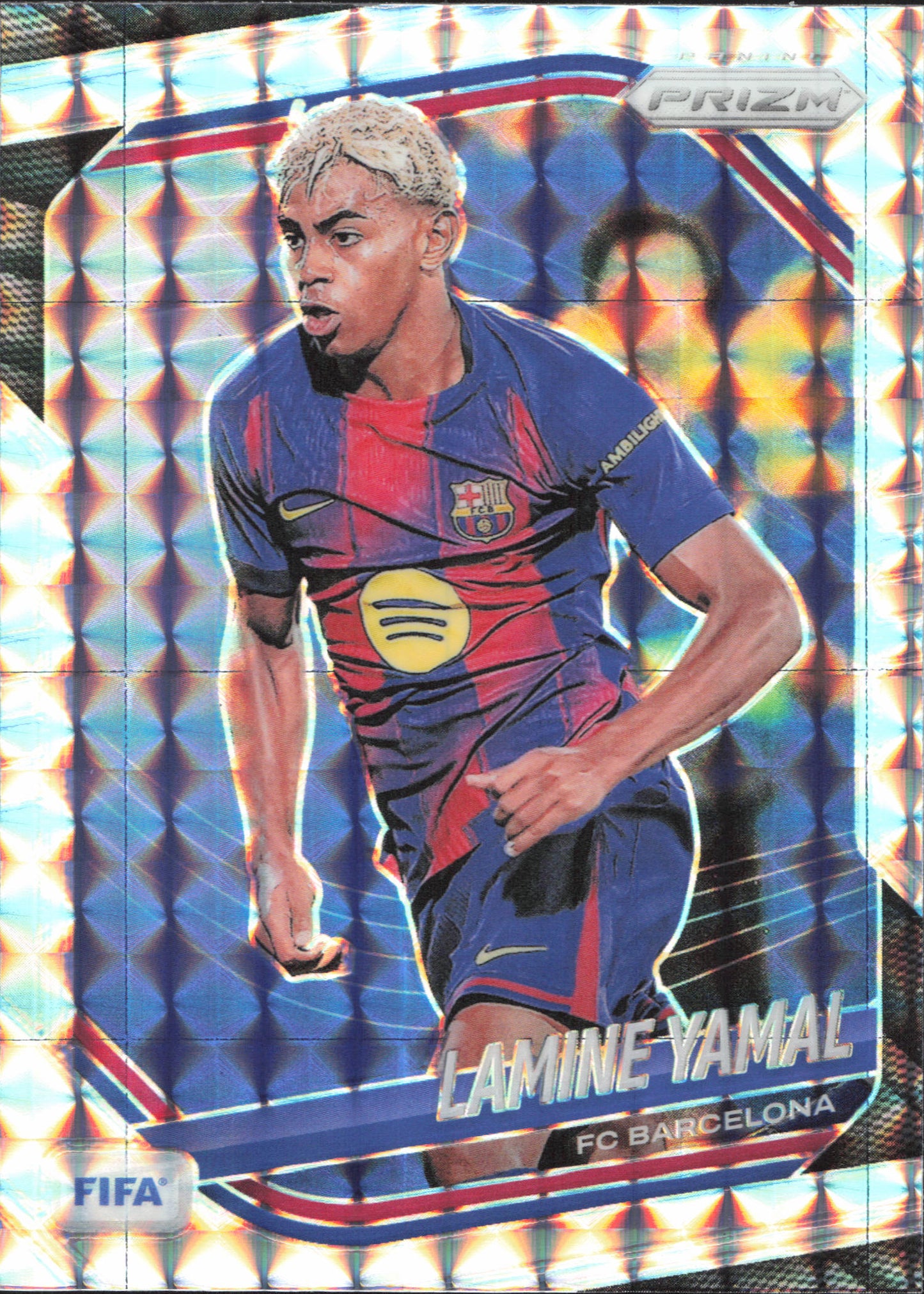 Lamine Yamal Panini Prizm FIFA