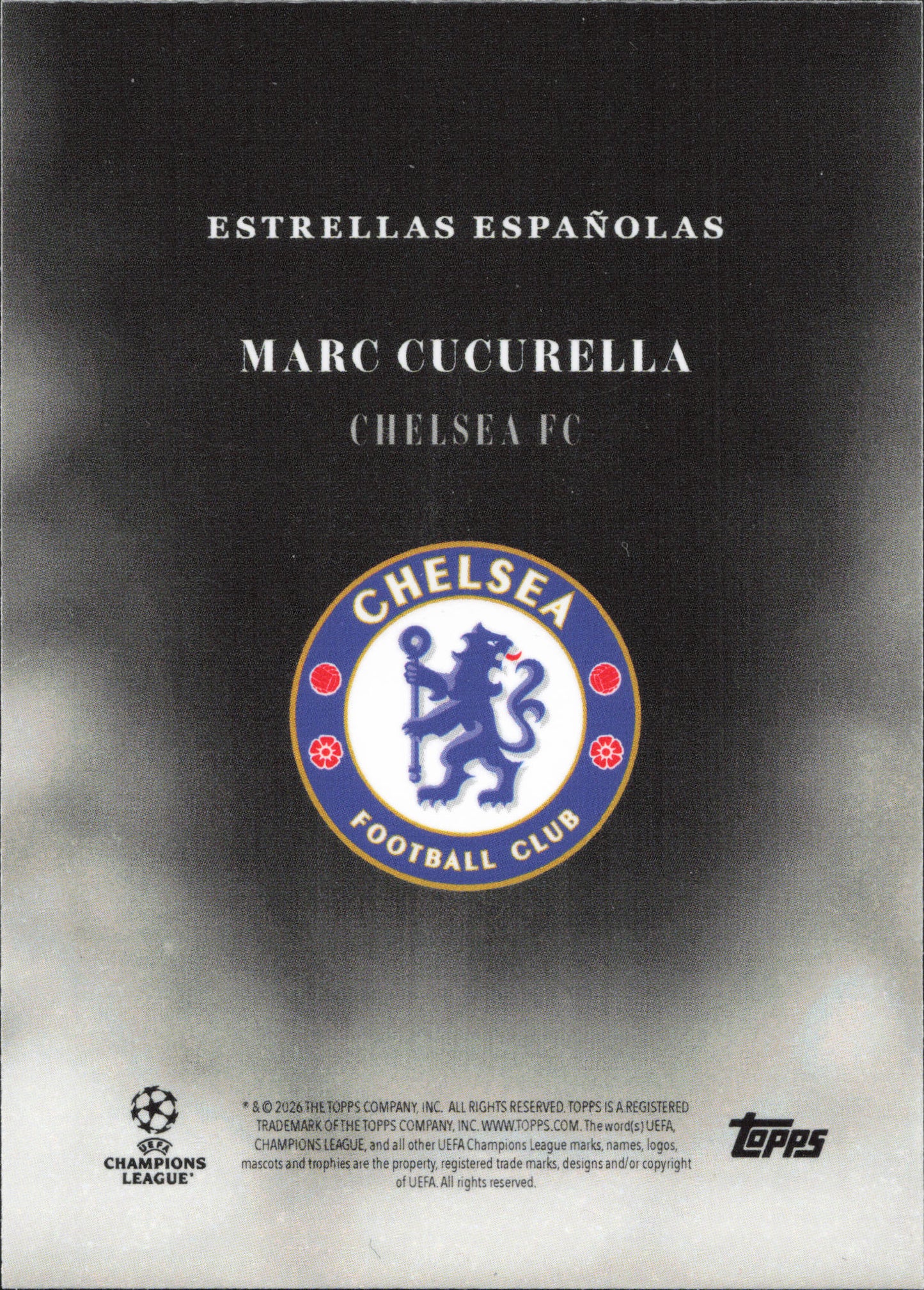 Marc Cucurella Topps Simplicidad