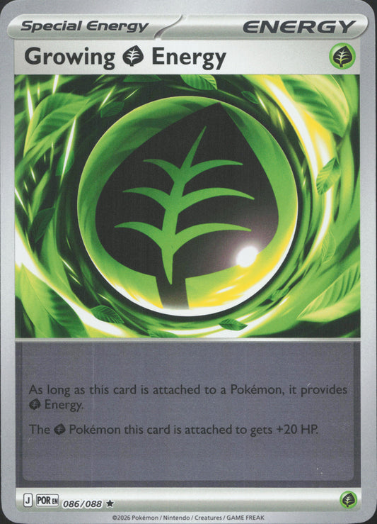 Growing [G] Energy (POR 086)