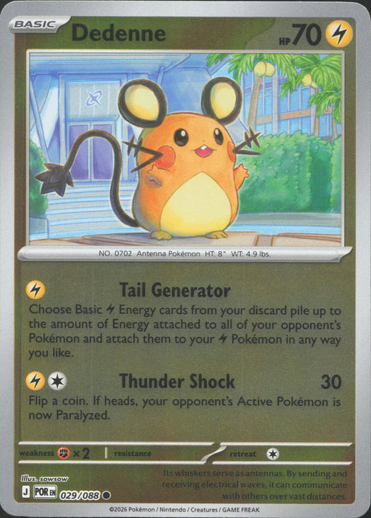 Dedenne (POR 029)