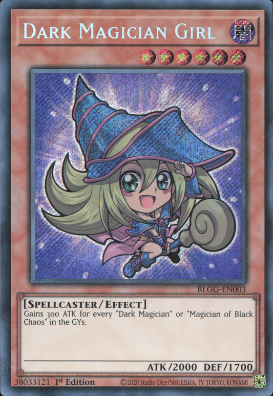 Dark Magician Girl (V.1 - Secret Rare)