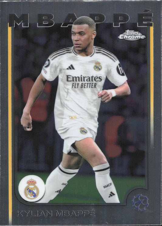 Kylian Mbappe Base Topps Chrome UCC