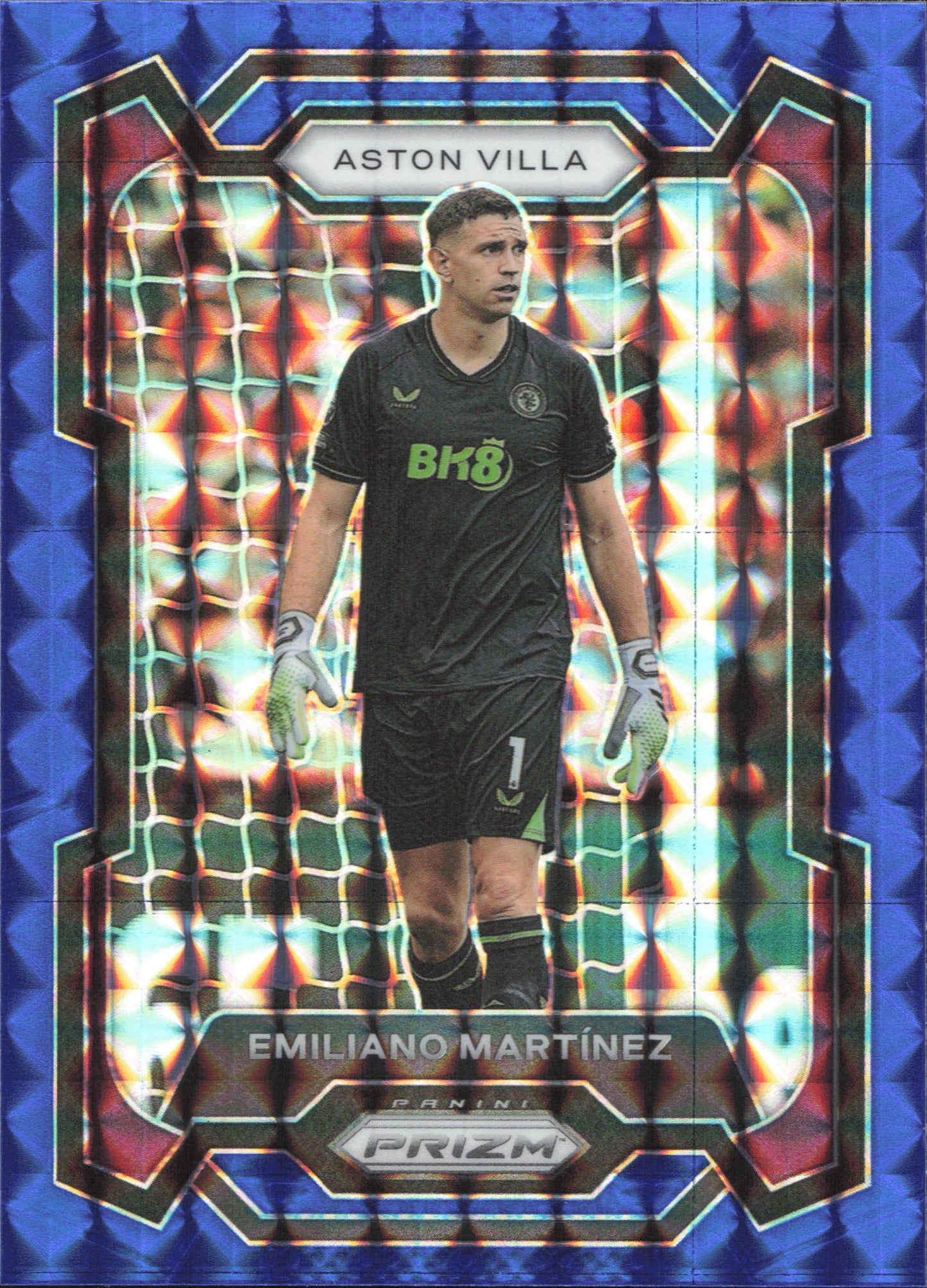 Emiliano Martinez Blue Panini Prizm EPL