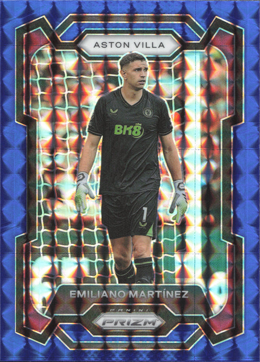 Emiliano Martinez Blue Panini Prizm EPL