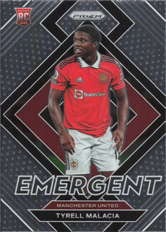 Tyrell Malacia Rookie Emergent Panini Prizm EPL