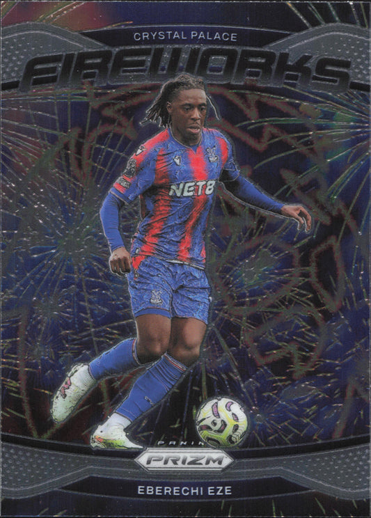 Eberechi Eze Fireworks Panini Prizm EPL