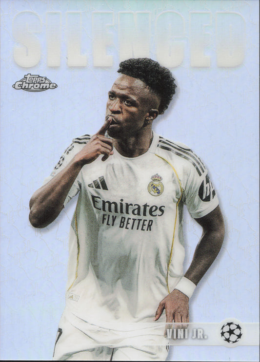 Vini Jr. Silenced Topps Chrome UCC
