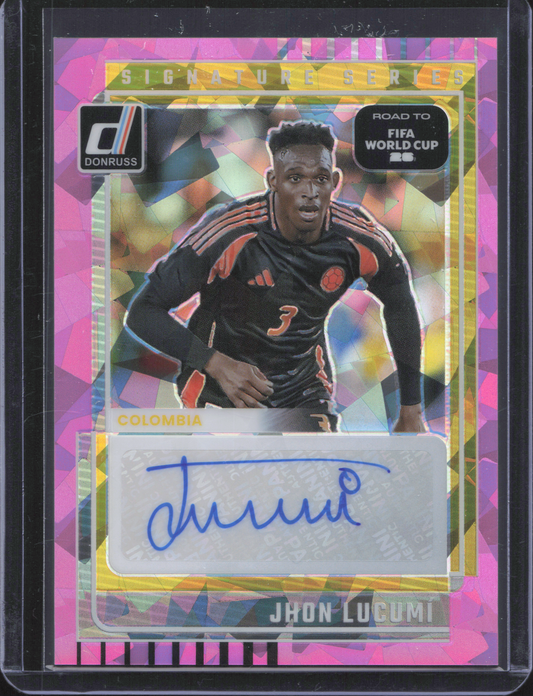 Jhon Lucumi Autograph Panini Donruss World Cup
