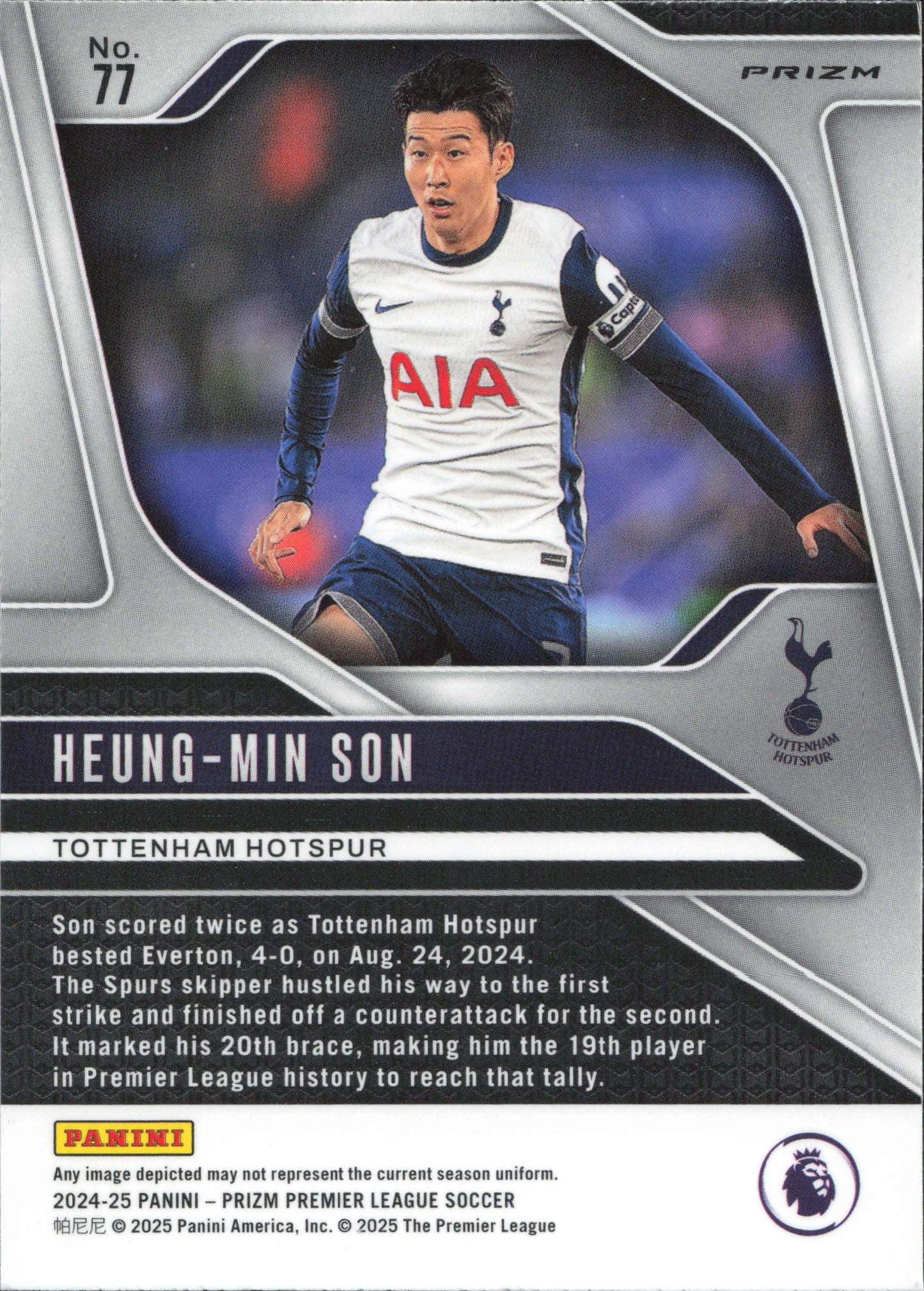 Heung-Min Son Panini Prizm Breakaway