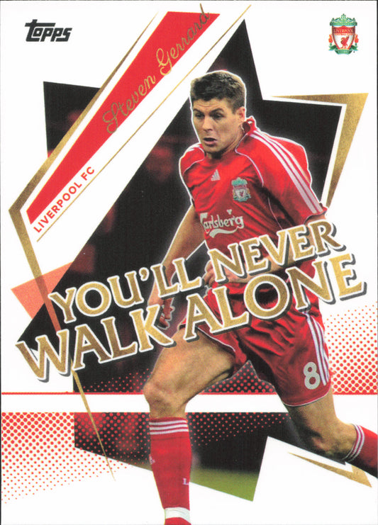 Steven Gerrard YNWA Topps Liverpool Team Set