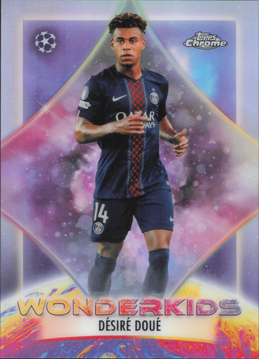 Desire Doue Wonderkids Topps Chrome UCC