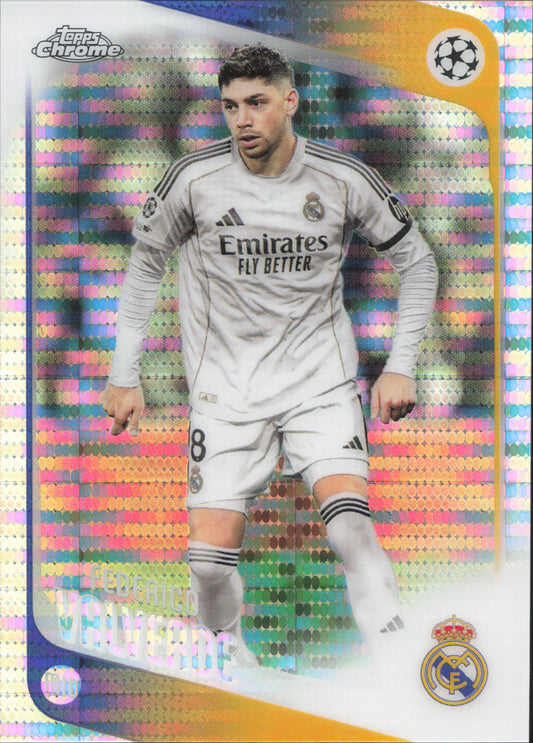Federico Valverde Pulsar Topps Chrome UCC