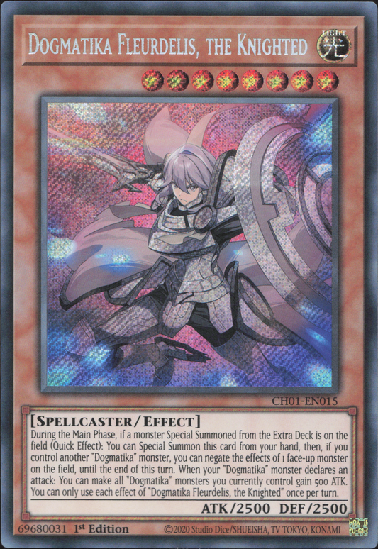 Dogmatika Fleurdelis, the Knighted (V.2 - Secret Rare)