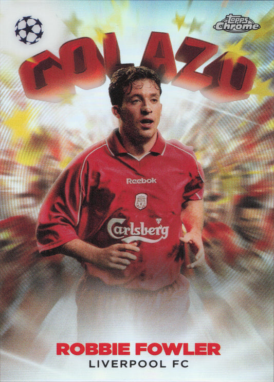 Robbie Fowler Golazo Topps Chrome