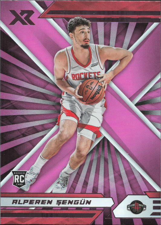 Alperen Sengun Pink Rookie Panini Chronicles XR