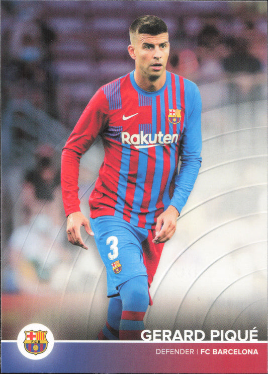 Gerard Pique Topps Barcelona Team Set