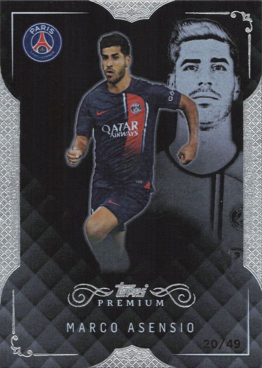 Marco Asensio Numbered /49 Topps Premium