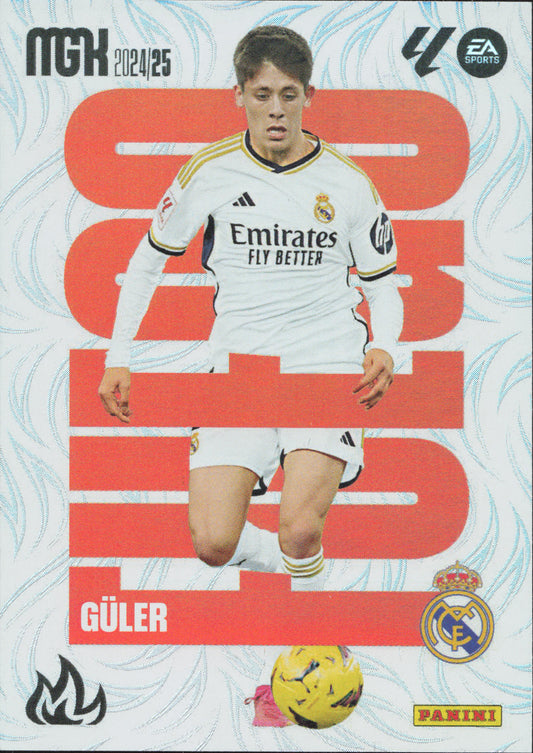 Arda Guler Fuego Panini MGK La Liga