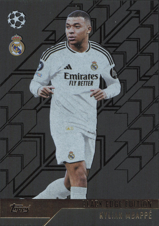 Kylian Mbappe Black Edge Edition Topps Match Attax