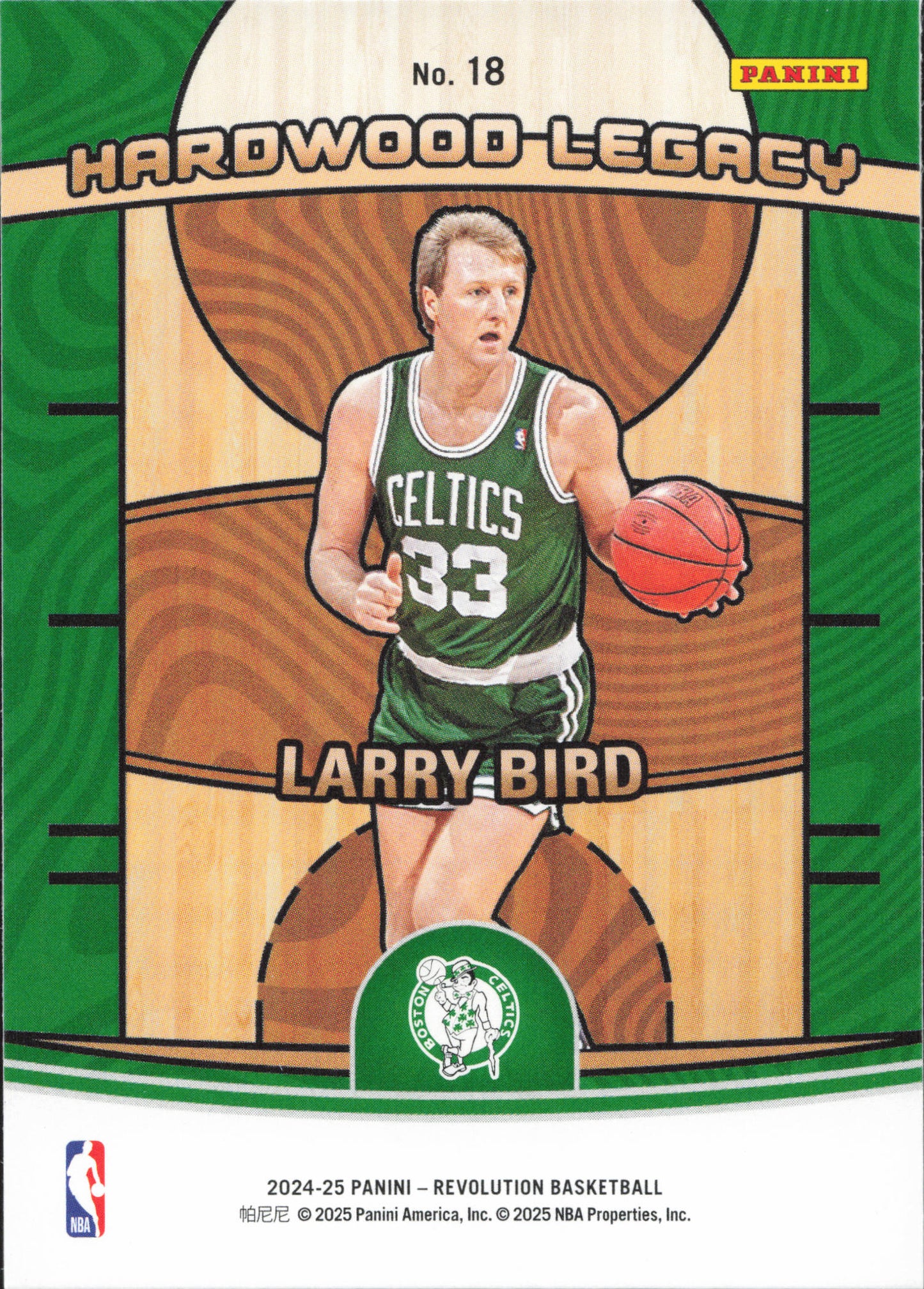 Larry Bird Hardwood Legacy Panini Revolution