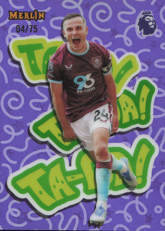 Josh Cullen Ta-Da Numbered /75 Topps Merlin EPL