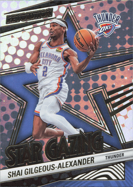 Shai Gilgeous-Alexander Star Gazing Panini Revolution