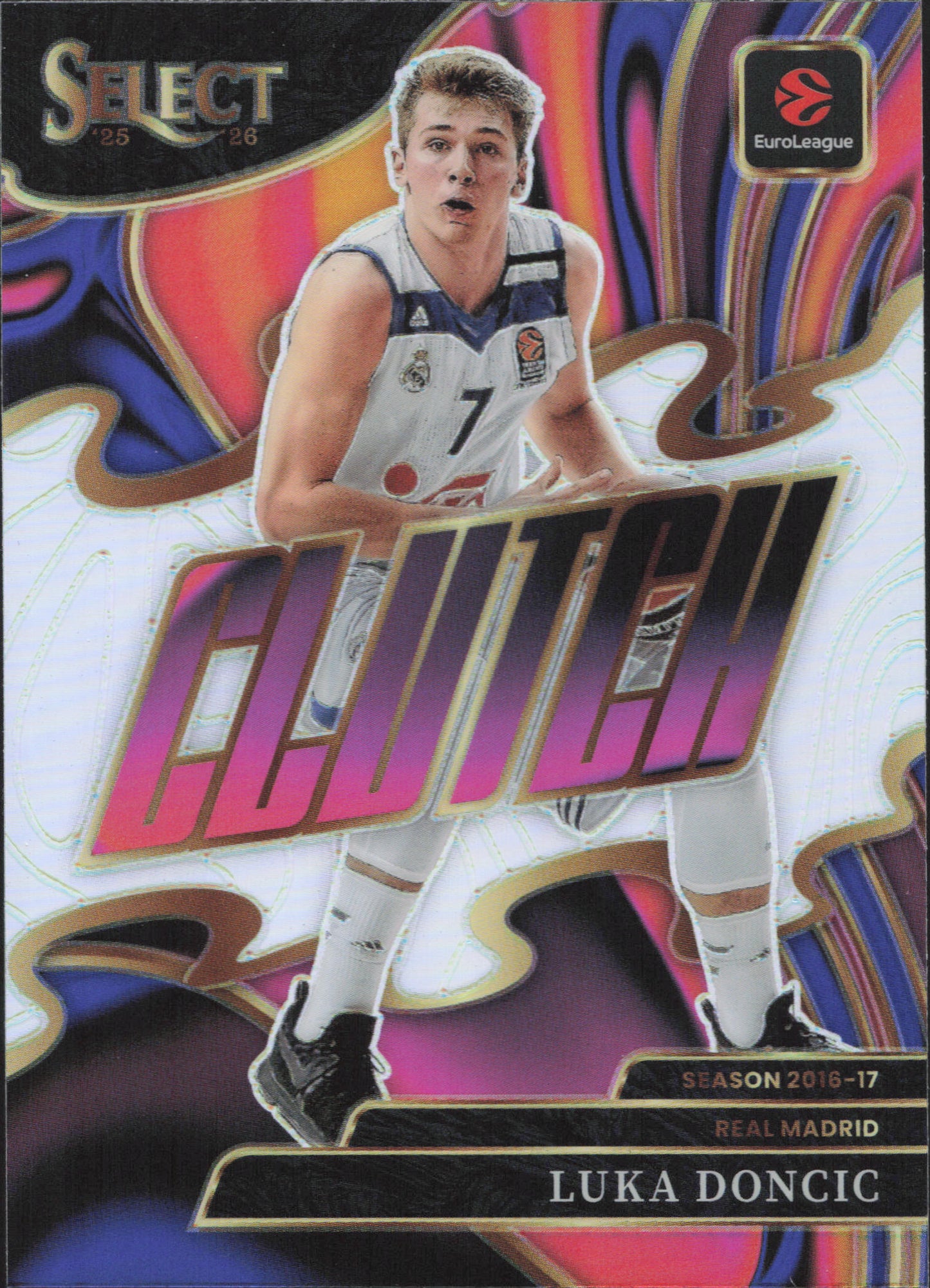 Luka Doncic Clutch Panini Select EuroLeague