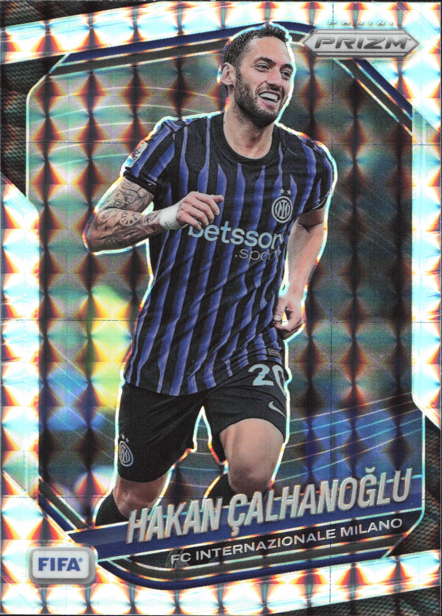 Hakan Calhanoglu Panini Prizm FIFA