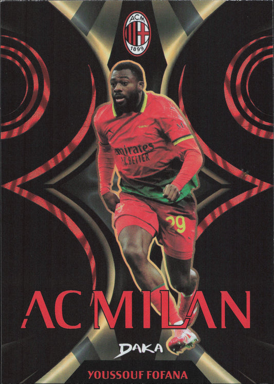 Youssouf Fofana Numbered /50 Daka AC Milan