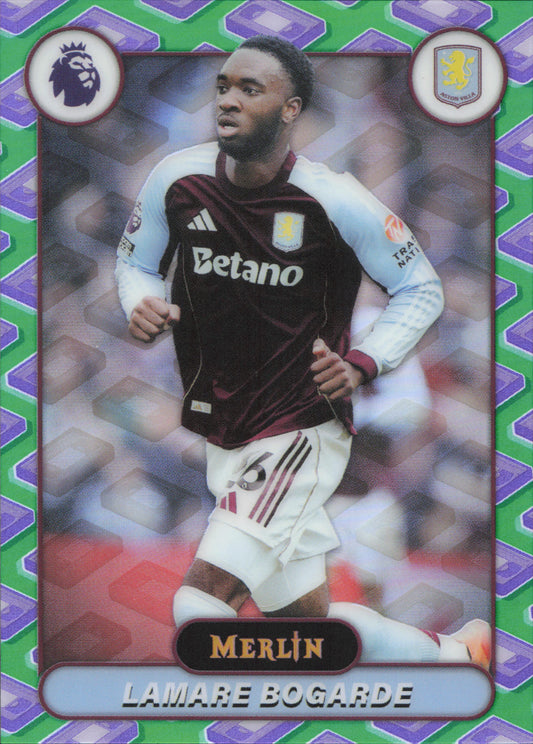 Lamare Bogarde VHS Parallel Topps Merlin EPL