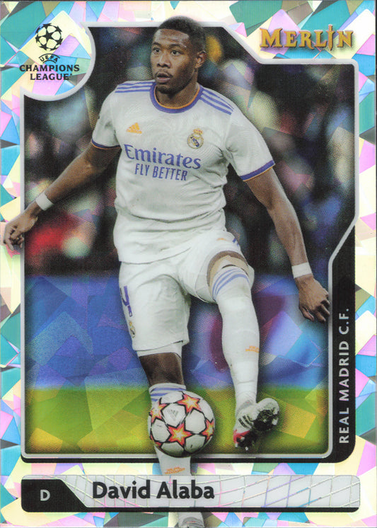 David Alaba Numbered /250 Topps Merlin UCC