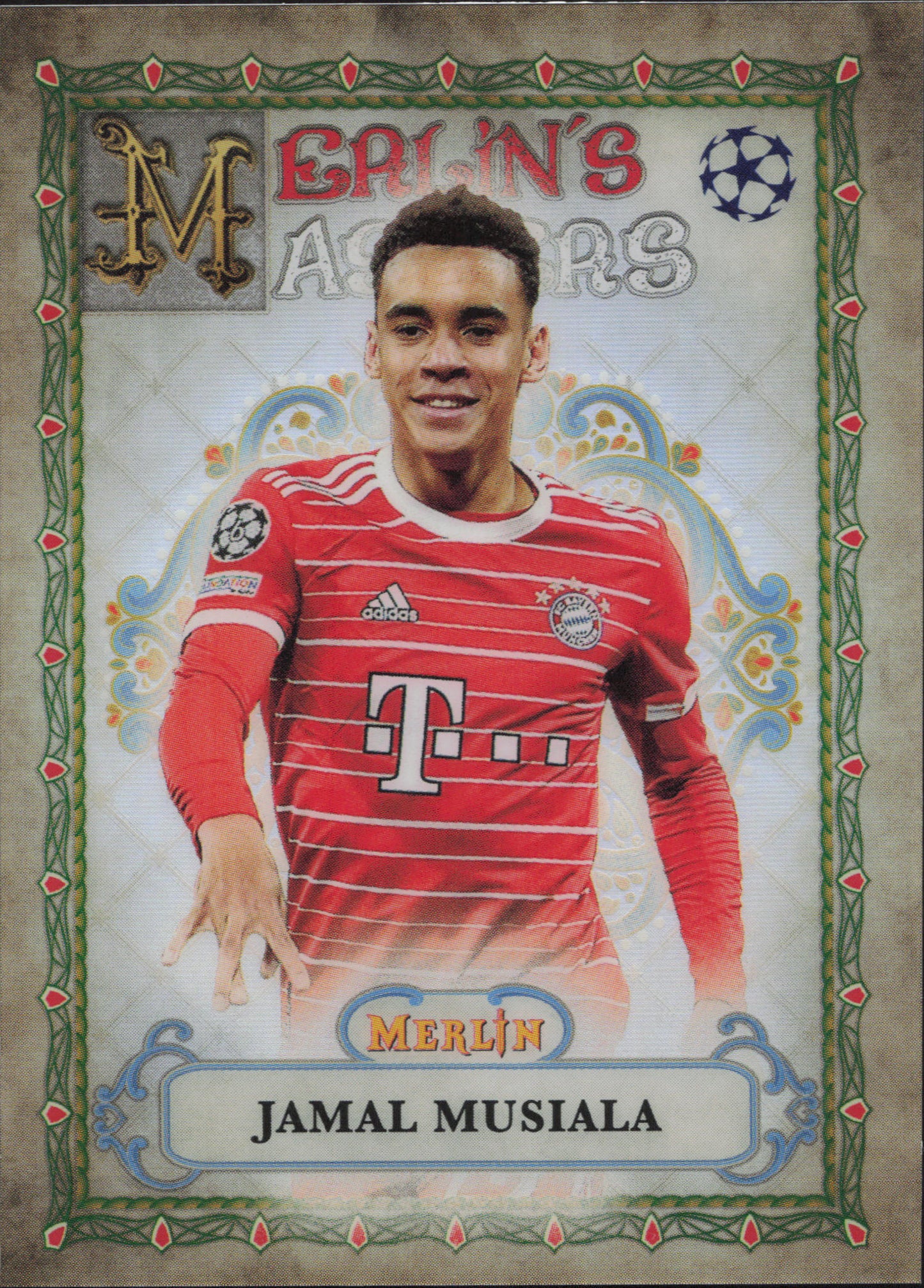 Jamal Musiala Merlin's Masters Topps Merlin