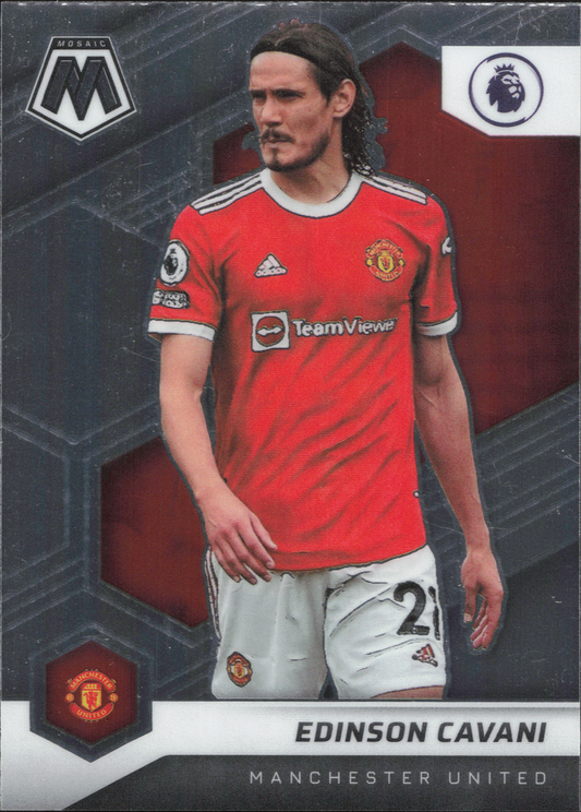 Edinson Cavani Base Panini Mosaic EPL