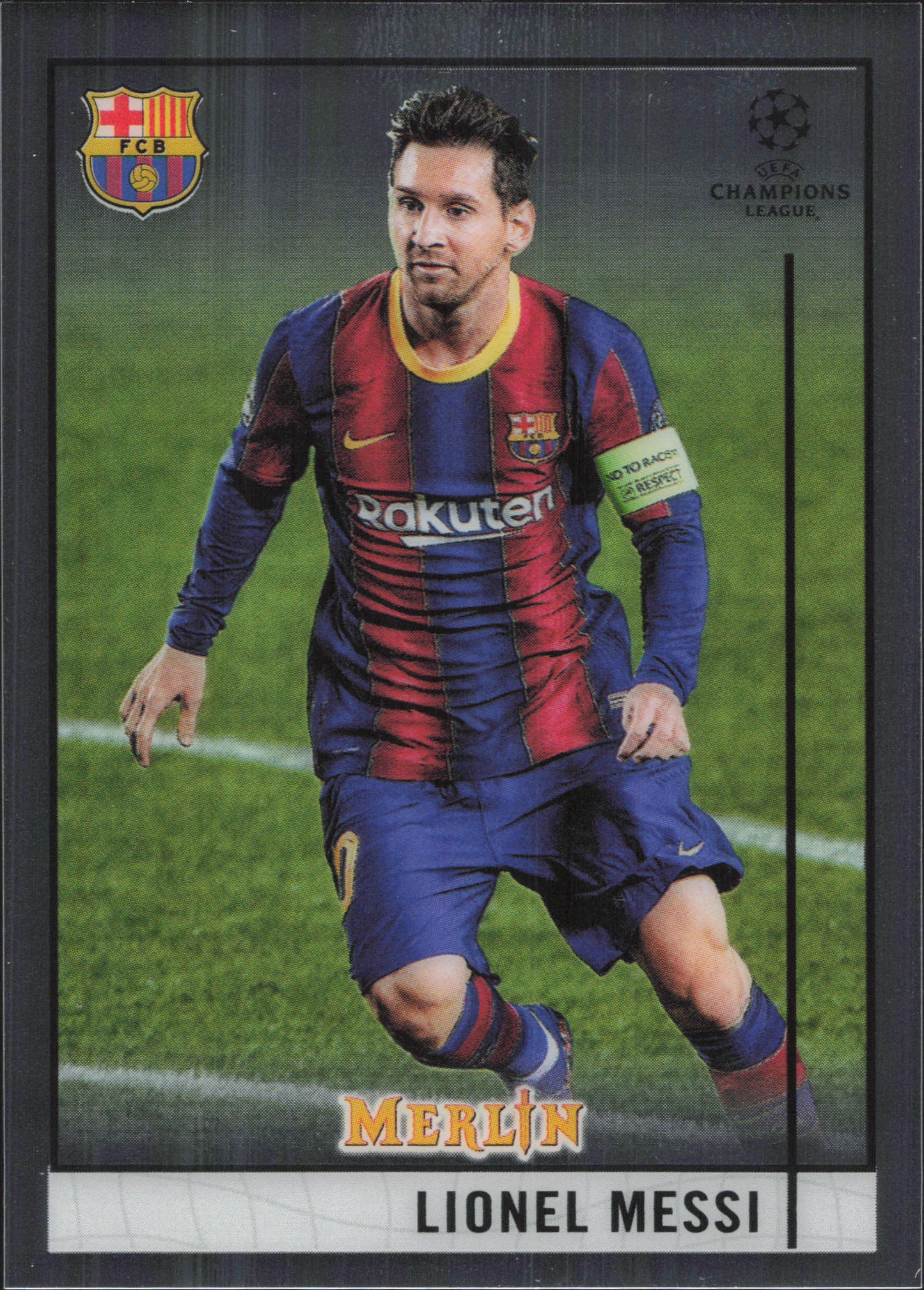 Lionel Messi Base Topps Merlin UCC 2020-21