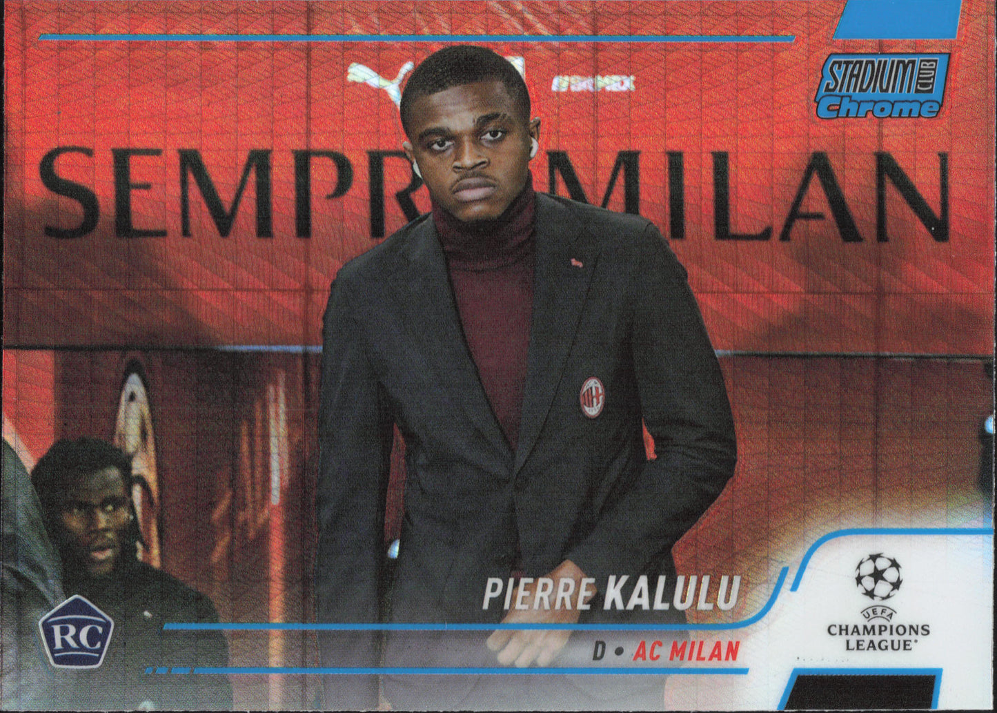Pierre Kalulu Rookie Hyper Topps Stadium Club Chrome