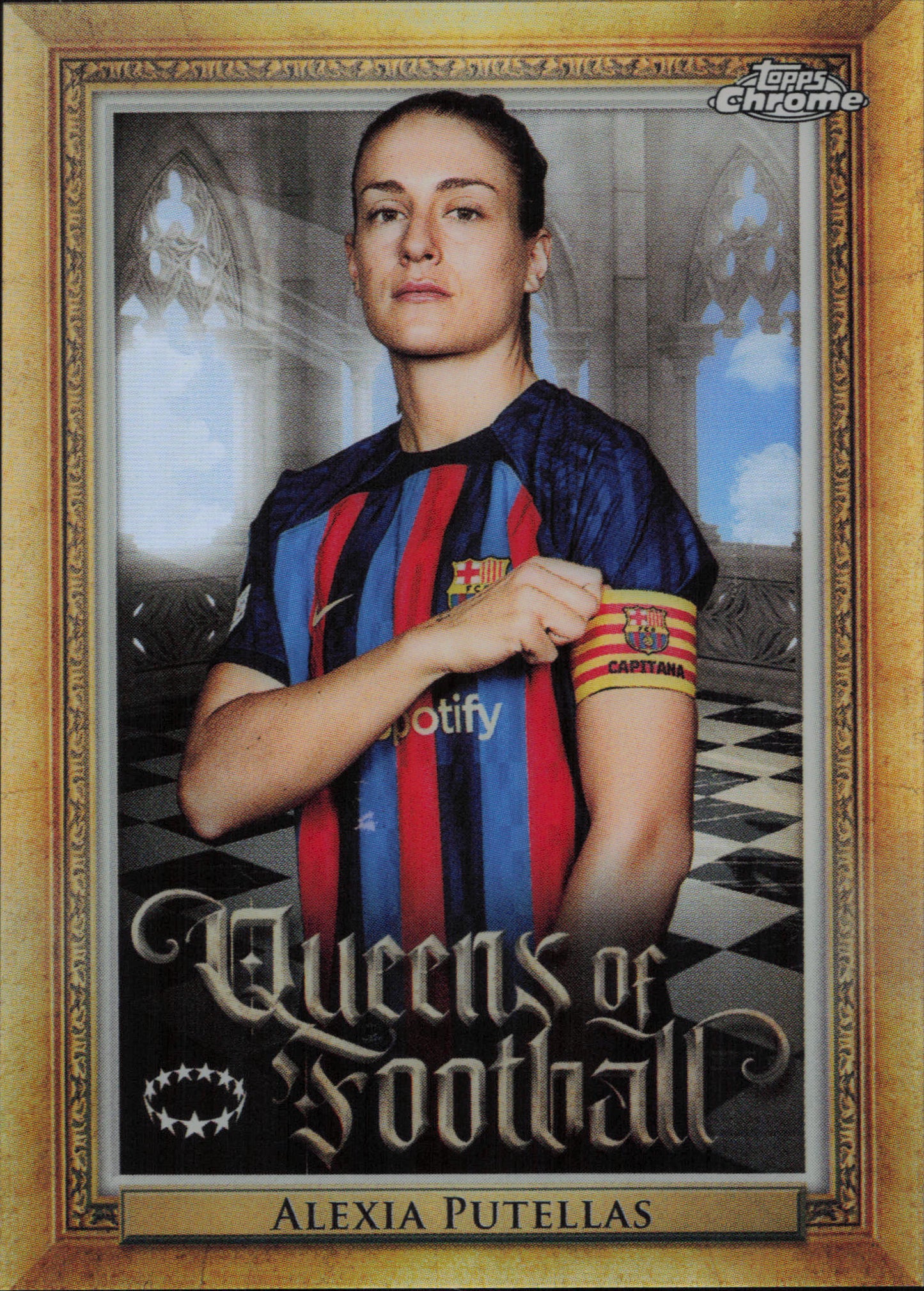 Alexia Putellas Queens of Football Topps Chrome