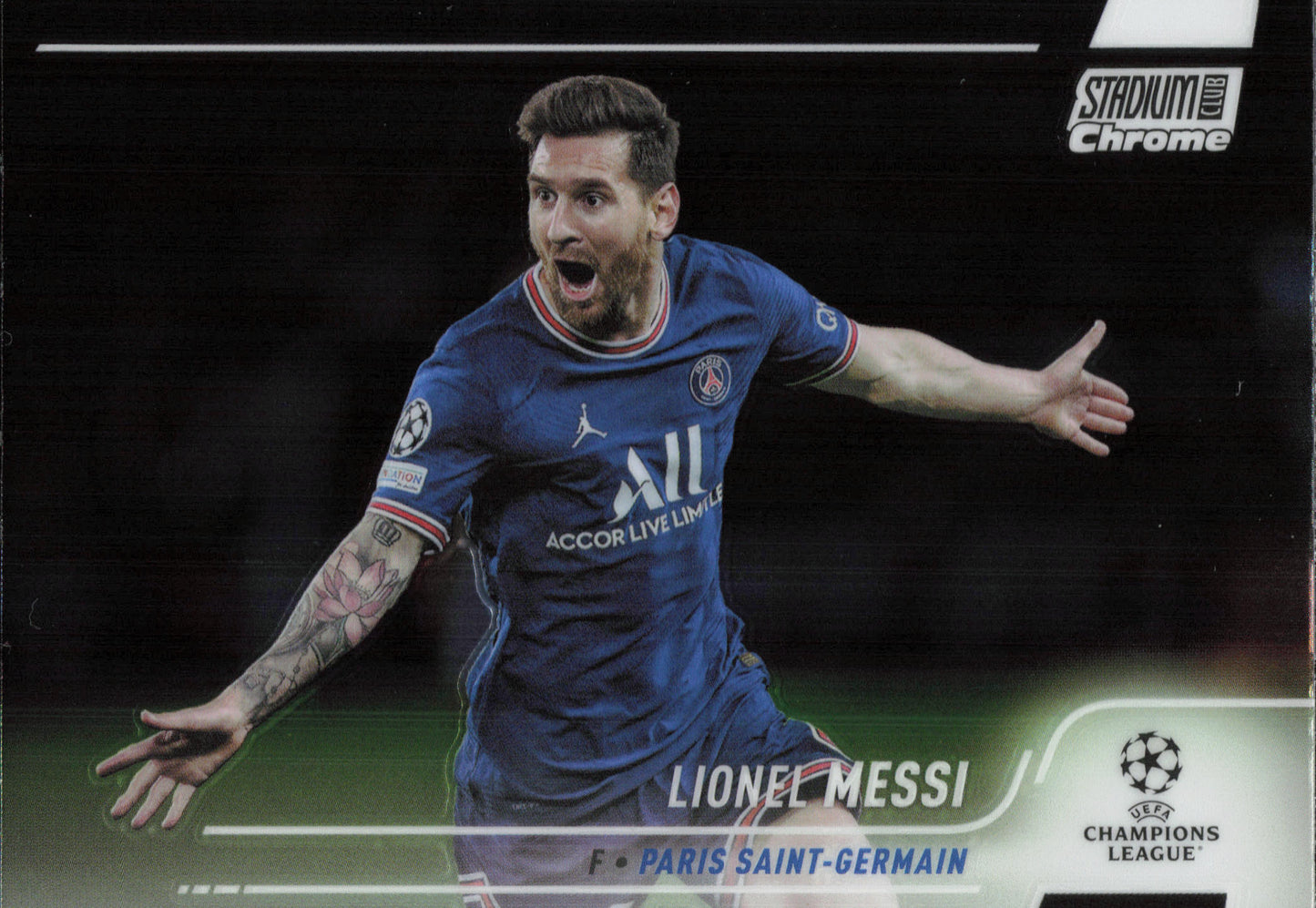 Lionel Messi Base Topps Stadium Club Chrome