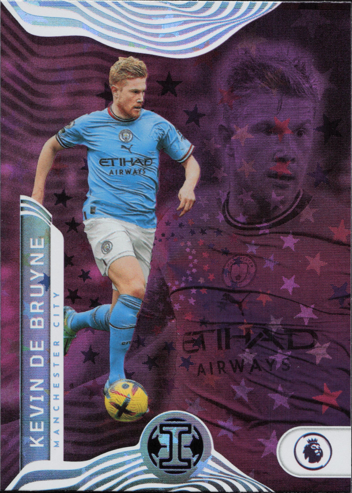 Kevin De Bruyne Purple Astro Panini Chronicles Illusions