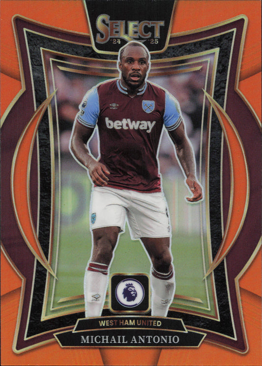 Michail Antonio Numbered /75 Panini Select EPL