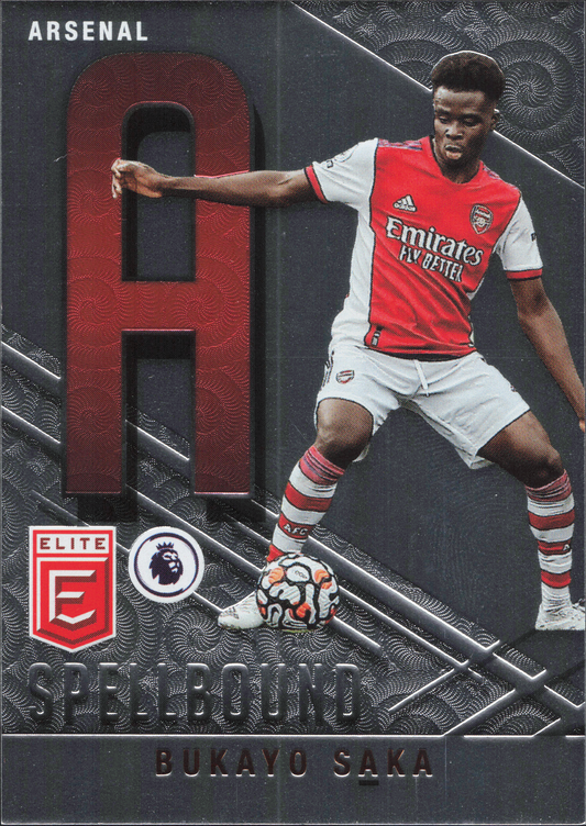 Bukayo Saka Spellbound No.2 Panini Donruss Elite