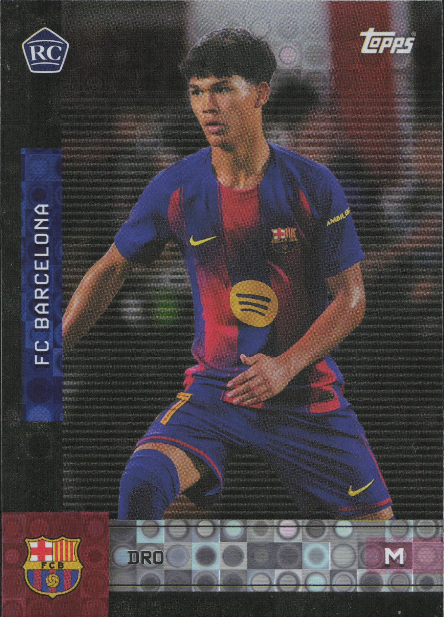 Dro Fernandez Rookie Halo Parallel Topps Team Set Barcelona