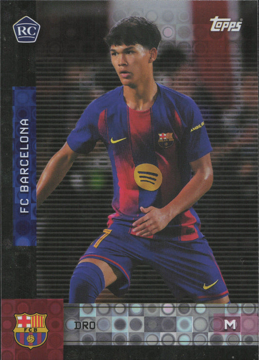 Dro Fernandez Rookie Halo Parallel Topps Team Set Barcelona